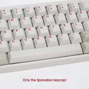 PBT Spacebar Space Bar Keycap DIY Fits Topre Realforce HHKB Capacitive Keyboards - Picture 1 of 18
