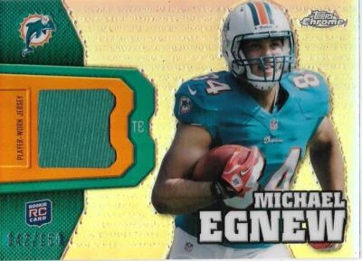 2012 Topps Chrome Rookie Relics Refractors #RR16 Michael Egnew Jersey /150 NM-MT - Image 1 of 2