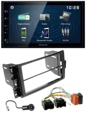Kenwood 2DIN Bluetooth MP3 USB DAB Autoradio für Chevrolet Corvette 05-13 Upland - Bild 1 von 4