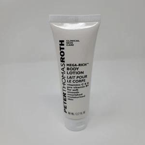 Peter Thomas Roth Mega Rich Body Lotion Vitamins C E & B5 2.7 fl oz Travel Size - Picture 1 of 2