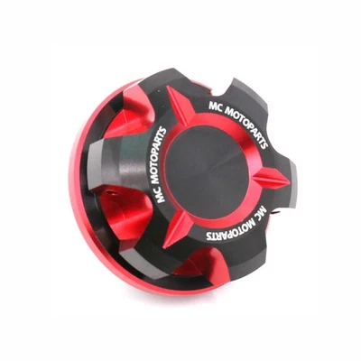 Tapa de aceite de cárter rojo eje T CNC para Triumph Speed Triple 1050 RS 18 19 Foto 1 de 4