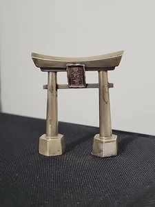 Shaker sale o pepe vintage argento sterling torii shintoista forma cancello giapponese - Foto 1 di 16