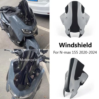 Kits de deflector de viento parabrisas deportivo para Yamaha N-MAX 155 2020-2024 Foto 1 de 4