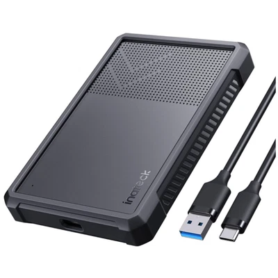 Silikon-USB3.2-Gehäuse | Stoßdämpfend | 6Gbps - Bild 1 von 4