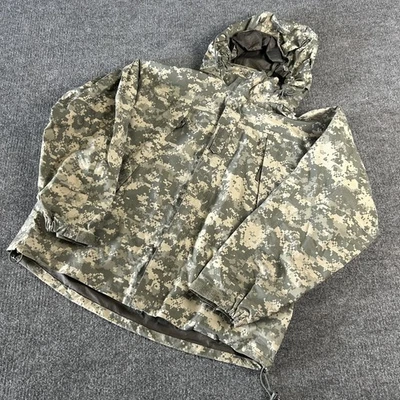 US Army ECWCS Jacket Mens Medium Regular UCP Camo Extreme Cold Wet Weather - Image 1 of 4
