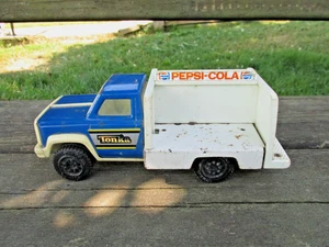 Vintage Tonka Pepsi-Cola Delivery Truck Blue & White 8" L minus cases - Picture 1 of 10