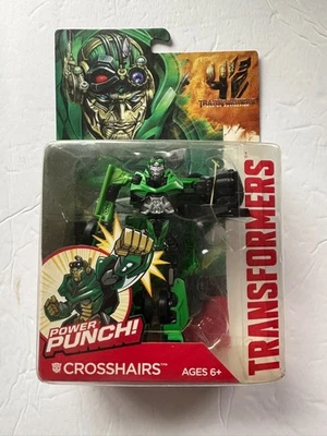 NEW Hasbro Transformers Age of Extinction Crosshairs Power Punch Transformer - Image 1 of 4