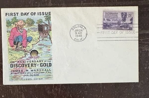 Fluegel FDC - California Gold Centennial- Scott 954 133-2 - Picture 1 of 2