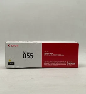 Canon 055 Yellow Toner Cartridge – LBP660C / MF740C – 3013C001AA – New - Picture 1 of 1