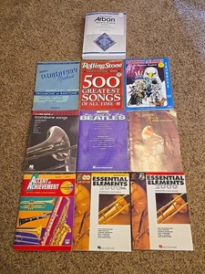 Trombone Music Book Lot 10 - Picture 1 of 15