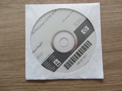 HP Photosmart C3100 Series CD For Macintosh / Mac - Printer Driver CD - Image 1 of 2