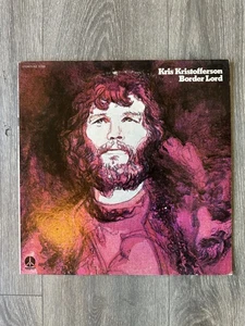 Vintage Kris Kristofferson Border Lord Vinyl Record LP 1972 Country Folk Album - Picture 1 of 2
