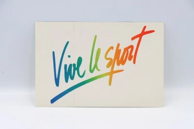 Vintage Renault Vive Le Sport Sticker - Bild 1 von 4