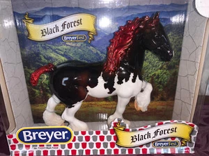 Breyer Model Horses Classic Size Glossy Black Forest Breyerfest 2022 - Picture 1 of 4