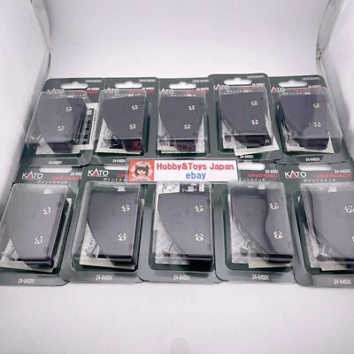 Kato 24-840BK HO/N Scale UniTrack Turnout Control Switch Set of 10 Black - Image 1 of 4