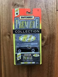 VINTAGE MATCHBOX PREMIERE COLLECTION SERIES 3 JAGUAR XK-120 CAR 1of 25000 Black - Picture 1 of 3