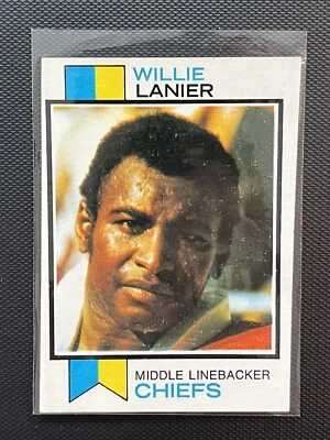 1973 Topps Willie Lanier #410 Chiefs 🏈 - Image 1 of 4