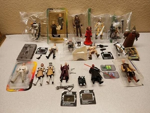 Lot of Star Wars 1995 Thru 2009 Figures & Accessories With Film, Commtech Chips  - Picture 1 of 15