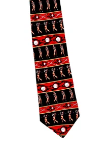 Cromwell & Finch Golfer Necktie Silk Tie Golfing - Picture 1 of 3