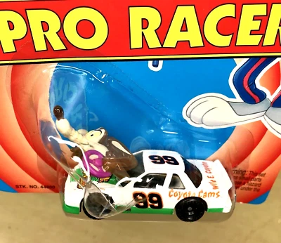 Wile E Coyote Looney Tunes Matchbox Pro Racer 99 1993 Chevy Lumina Road Runner - Image 1 of 4