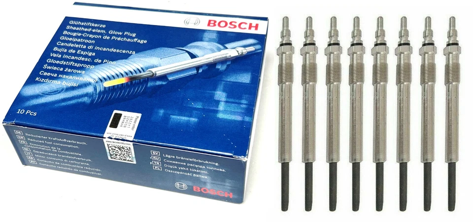 Bujías incandescentes diésel de doble bobina 7,3 L Powerstroke PREMIUM Bosch Foto 1 de 2