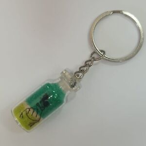 Key Hanger , Colored Sand , Handmade , Beautiful Colors , Glass Container