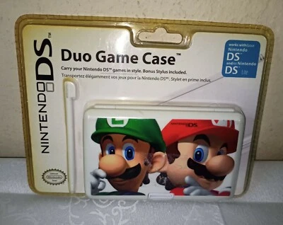 Duo game case porta giochi Mario Bros Nintendo Ds e Ds Lite - Immagine 1 di 4