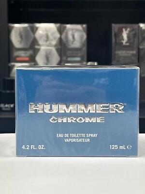 Hummer Chrome Eau de Toilette para hombre 4,2 fl. oz. / 125 ml Foto 1 de 3