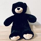 Build A Bear Black Bear Plush Kids Gift Stuffed Animal Black Teddy Bear Toy 17”