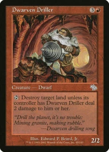 Dwarven Driller x4 Judgment MtG casi nuevo - Imagen 1 de 1