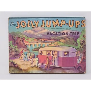 Vintage 2922 The Jolly Jump Up Vacation Trip Hardcover Book 6 Popups 12 Pages - Bild 1 von 12