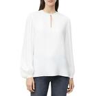 Lafayette 148 New York Womens Cut-Out Silk Top Blouse Shirt BHFO 3416