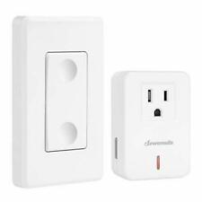 Dewenwils Wireless Wall Mounted Remote Control Mounted Light Switch (HRLS11C)