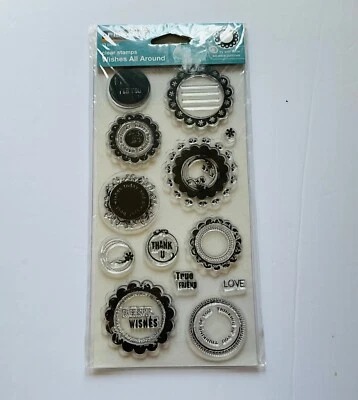 FISKARS Sello Transparente Deseos Todo Araund 13 piezas NUEVO Foto 1 de 4