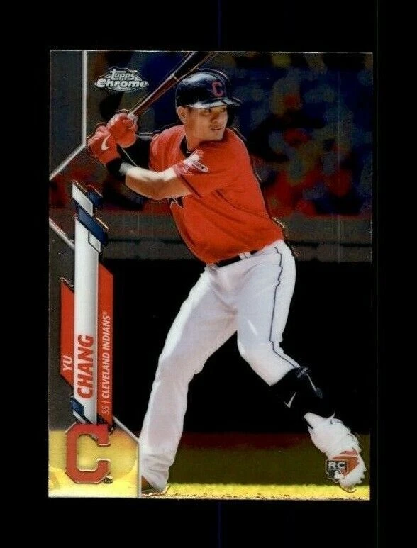2020 Topps Chrome #173 Yu Chang RC (ref 111890) - Image 1 of 1