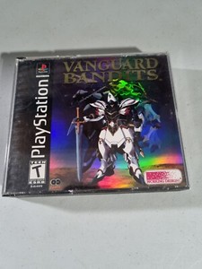 Vanguard Bandits (PlayStation 1, PS1 2000) Game, Case, Lunar 2 Demo CD No Manual