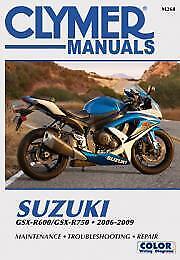 Clymer Repair Manual for 2006-2009 Suzuki GSXR 600 750 M268