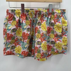 Herren Boardies Surfen Grafik Badehose Shorts Ananasblätter Größe Large 5A - Bild 1 von 5