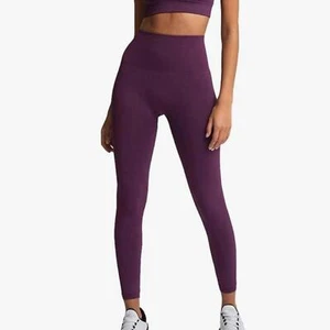 Neu ohne Etikett Mauve hohe Taille Kompression Workout Yoga Leggings M - Bild 1 von 13