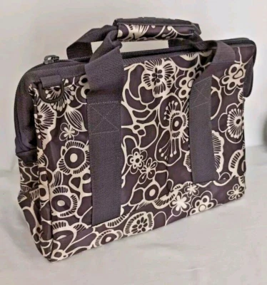 reisenthel allrounder M Reisetasche, beige-braun, Blumen, 18 l, Neu - Bild 1 von 3