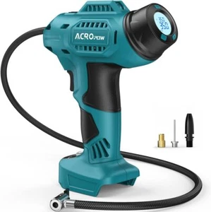Reifenfüller Tragbarer Luftkompressor für Makita 18V Akku, Akku Autoreifen - Bild 1 von 8