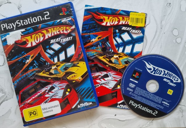 Jogo Hot Wheels Beat That Ps2 ( Corrida ) Play 2