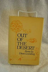 Out of the Desert Diane LEVENBERG Signed 1st Edition 1980 - Picture 1 of 5