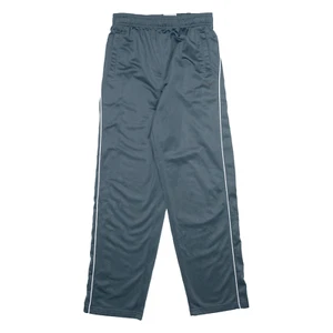 PUMA Boys Track Pants Grey Straight L W26 L27 - Picture 1 of 6