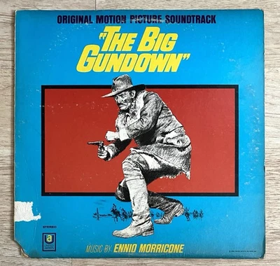 THE BIG GUNDOWN OST Soundtrack LP Vinyl Ennio Morricone United Artists VG - Image 1 of 3