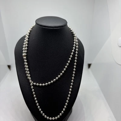 (1743) Collana (palla) in argento sterling stile fantasia - Immagine 1 di 4