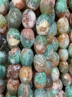 220 Piezas Raro Tibetano Antiguo Natural Dragón Vena Ágata Dzi 13x18mm Cuentas!!!!! Foto 1 de 4