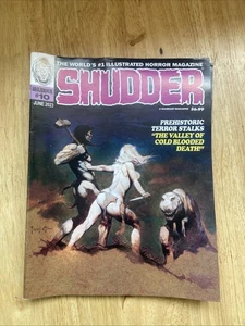 SHUDDER Magazine #10 (Warrant, June 2023) Frank Frazetta Cover - Picture 1 of 2
