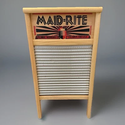 Maid-Rite No 2072 Standard Family Size Wash Board Columbus, Ohio - Image 1 of 4