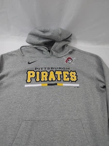 Pittsburgh Pirates Nike Therma Hoodie Sweatshirt XL grau MLB Baseball Herren - Bild 1 von 9